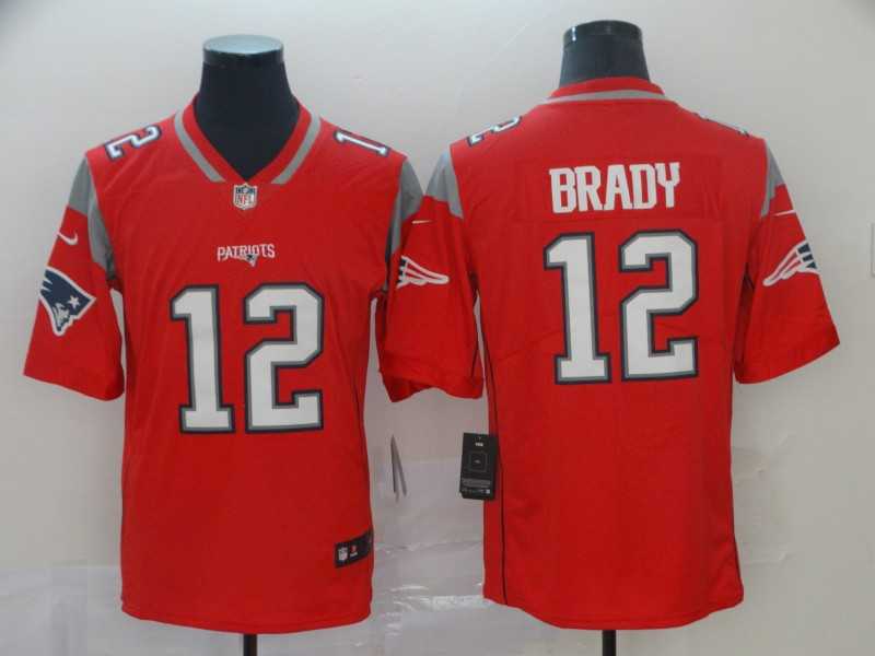 Nike Patriots 12 Tom Brady Red Inverted Legend Limited Jersey,We sell and wholesale Nike Patriots 12 Tom Brady Red Inverted Legend Limited Jersey on line form chian!